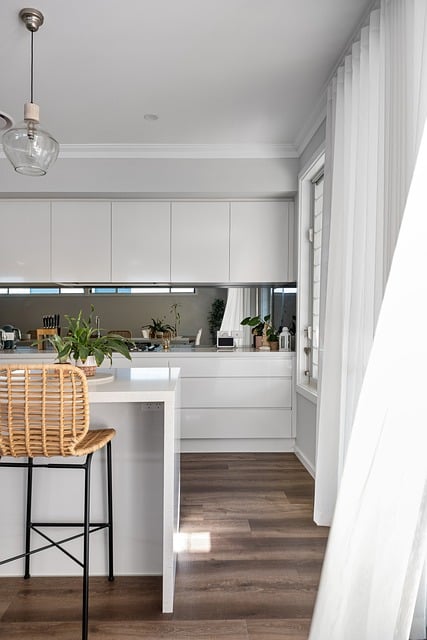 home automation consultant discussing smart security features with homeowner